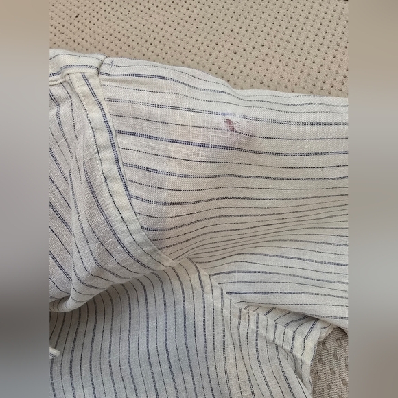 Polo Ralph Lauren Womens size PL  100% Linen Long Sleeve Shirt - Picture 11 of 14